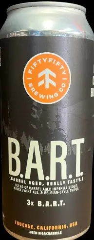 FiftyFifty Brewing Company 3x B.A.R.T.