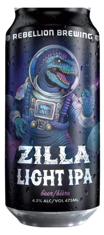 Rebellion Brewing (Canada) Zilla Light IPA