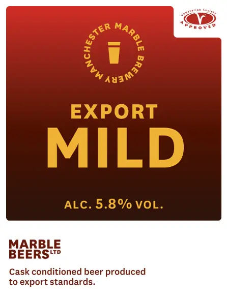 Marble Beers Export Mild