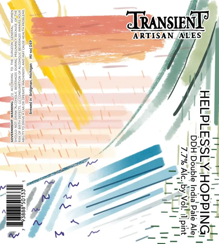 Transient Artisan Ales Helplessly Hopping