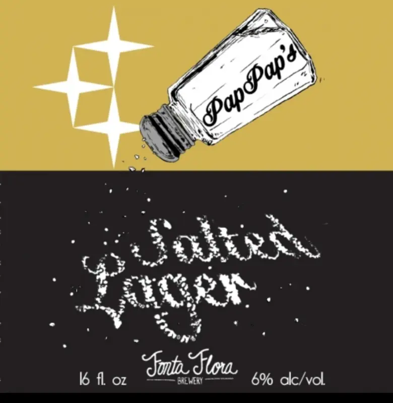 Fonta Flora Brewery Pap Pap's Salted Lager
