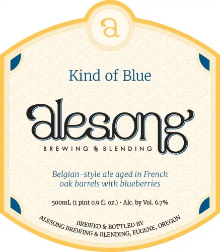 Alesong Brewing & Blending Kind of Blue