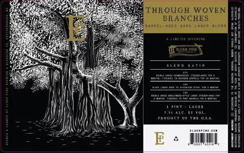 Elder Pine Brewing & Blending Through Woven Branches