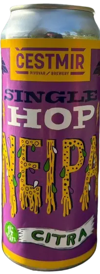 Pivovar Čestmír Single Hop NEIPA 14° - Citra