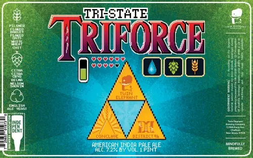 Twin Elephant Brewing Company Tri-State Triforce