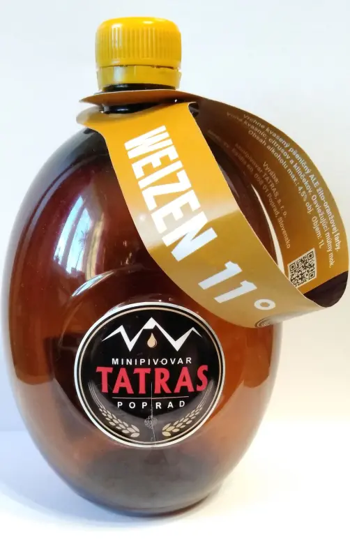 Minipivovar Tatras Weizen 11,5°