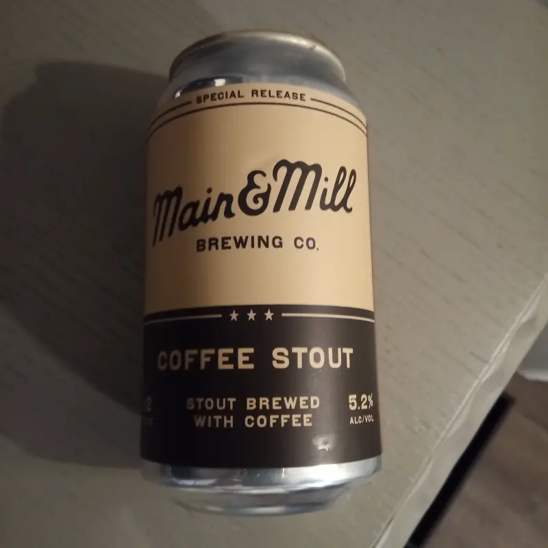 Main & Mill Brewing Company Coffee Stout