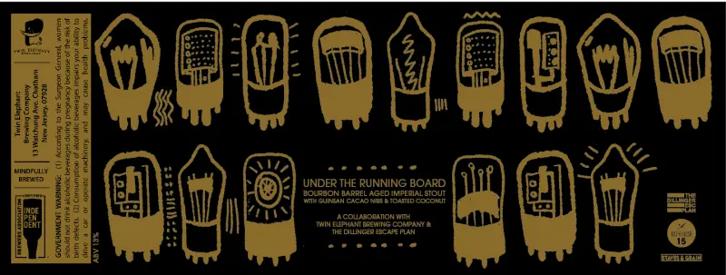 Twin Elephant Brewing Company Under the Running Board