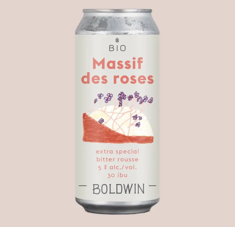 Boldwin - Bières biologiques Massif des Roses