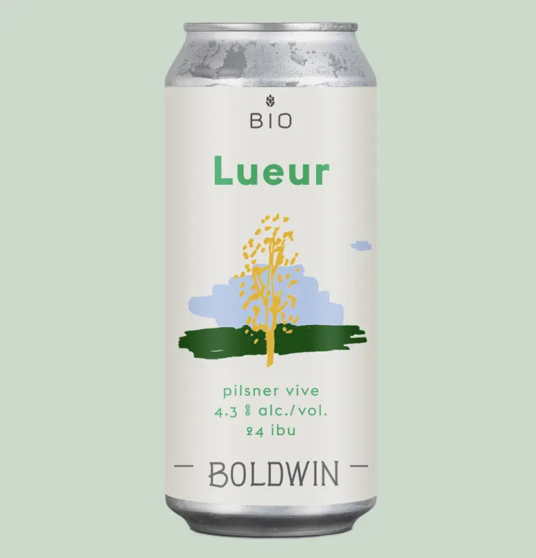 Boldwin - Bières biologiques Boldwin Lueur