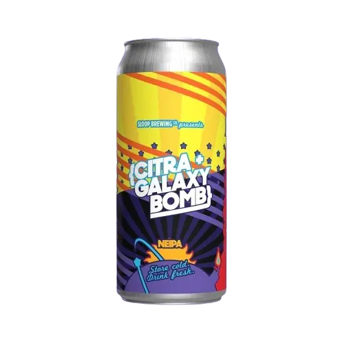Sloop Brewing Company Citra + Galaxy Bomb