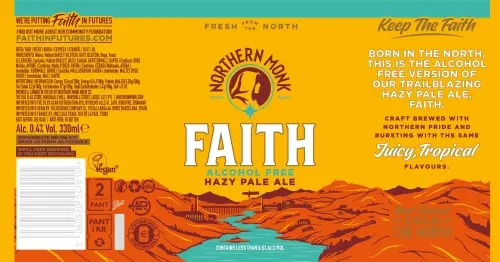 Northern Monk Brew Co. Faith - Alcohol Free