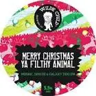 Wilde Child Brewing Co Merry Christmas Ya Filthy Animal