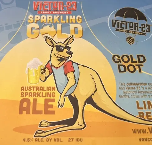 Victor 23 Brewing Sparkling Gold