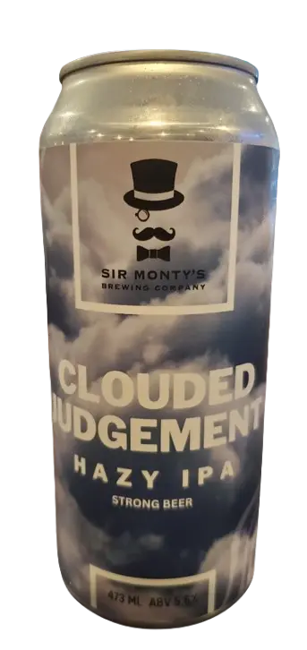 Sir Monty's Brewing Company Clouded Judgement Hazy IPA