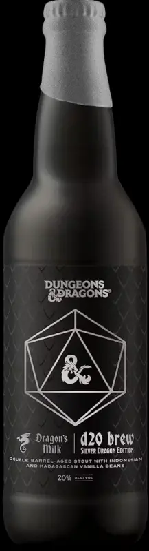 New Holland Brewing Company Dragon's Milk X Dungeons & Dragons: D20 Brew (Silver Dragon Edition)