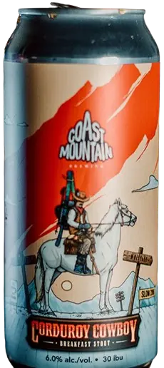 Coast Mountain Brewing Corduroy Cowboy Breakfast Stout