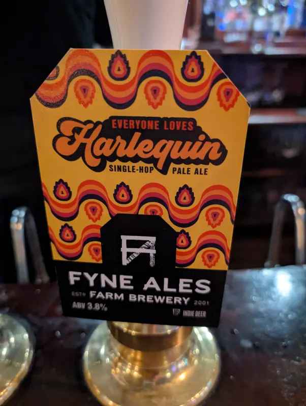 Fyne Ales Everyone Loves Harlequin