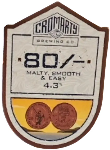 Cromarty Brewing Co. 80/-