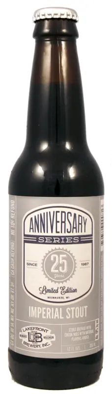 Lakefront Brewery 25th Anniversary Series #01: Imperial Stout