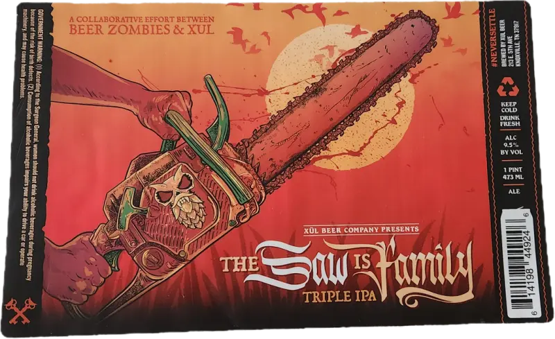 Xül Beer Company The Saw is Family