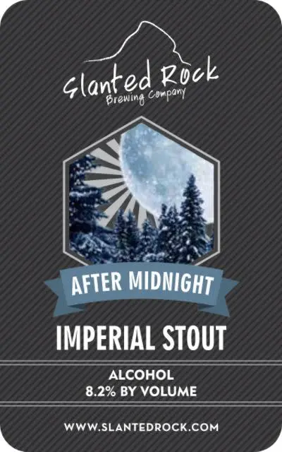 Slanted Rock Brewing Company After Midnight Imperial Stout