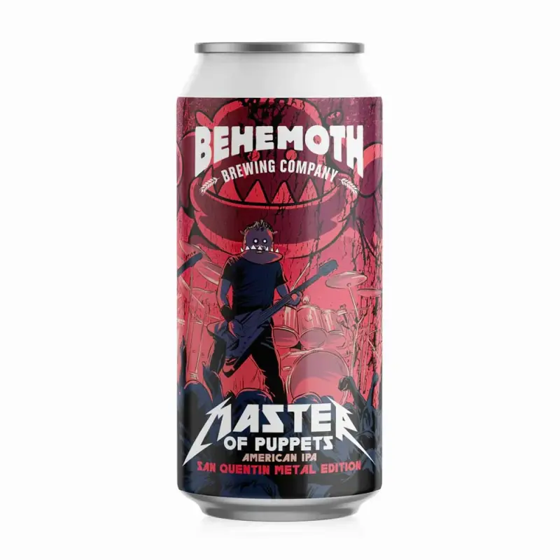 Behemoth (Chur) Brewing Company Master Of Puppets San Quentin Metal Edition