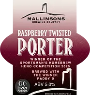 Mallinsons Brewing Co. Raspberry Twisted Porter
