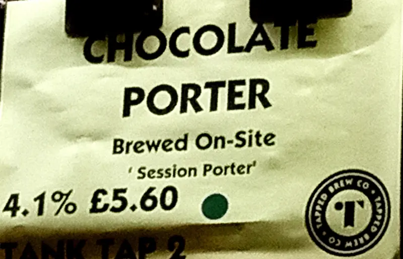 Tapped Leeds Chocolate Porter