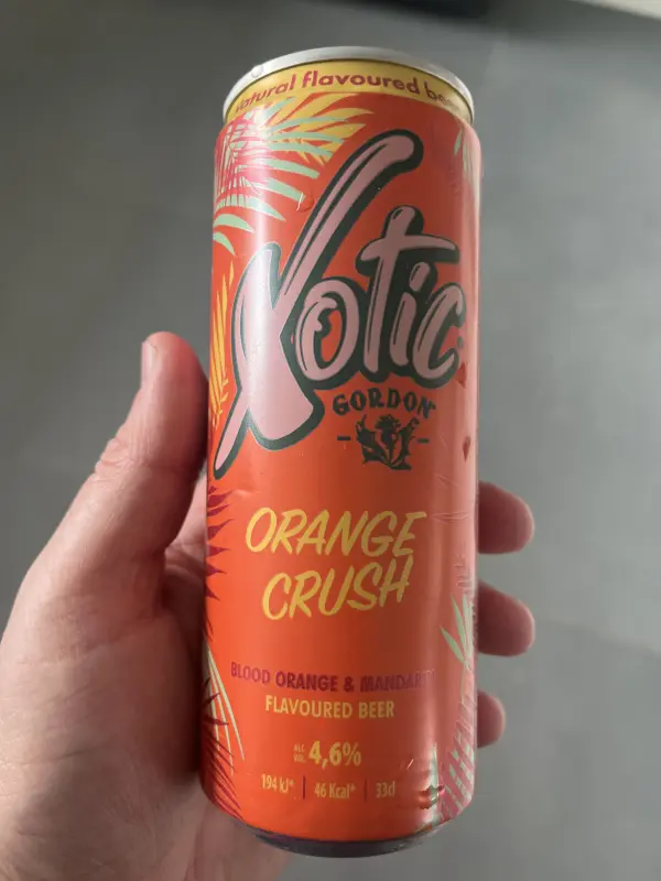 John Martin Gordon xotic orange crush