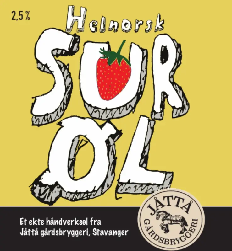 Jåttå Gårdsbryggeri Helnorsk Surøl