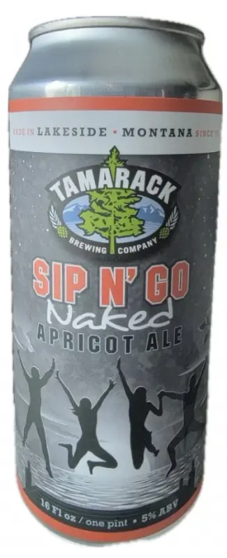 Tamarack Brewing Company Sip'N Go Naked Apricot