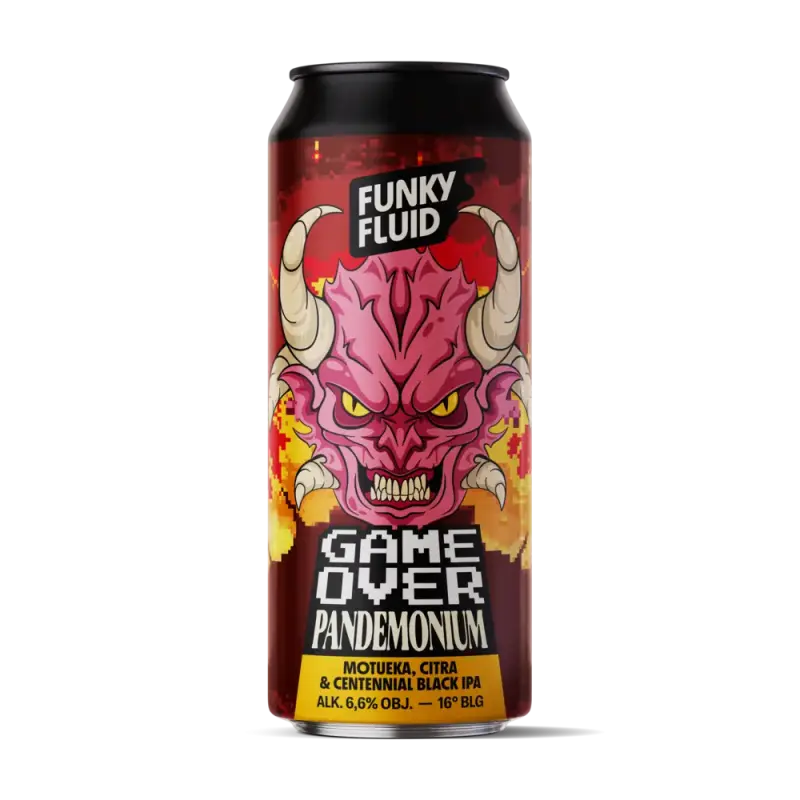 Funky Fluid Game Over: Pandemonium
