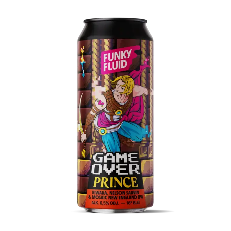 Funky Fluid Game Over: Prince