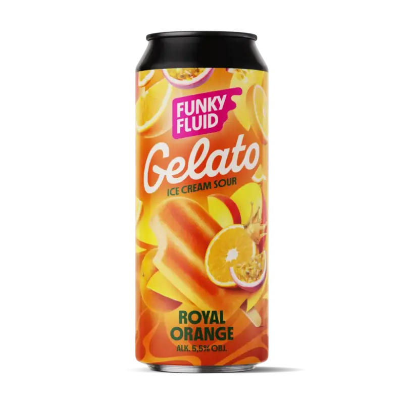 Funky Fluid Gelato: Royal Orange