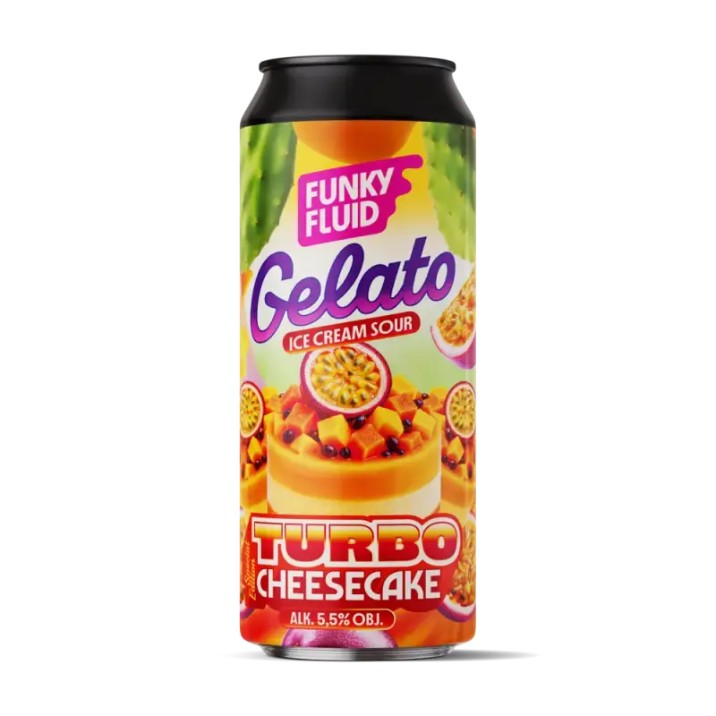 Funky Fluid Gelato: Turbo Cheesecake