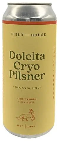 Field House Brewing Dolcita Cryo Pilsner