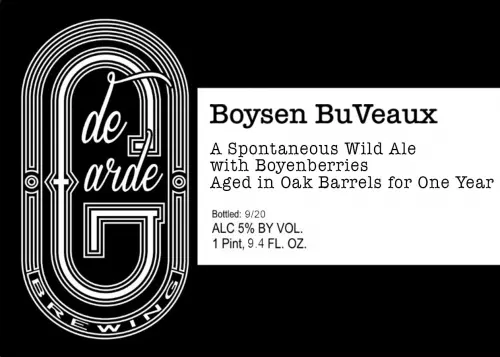 de Garde Brewing Boysen BuVeaux
