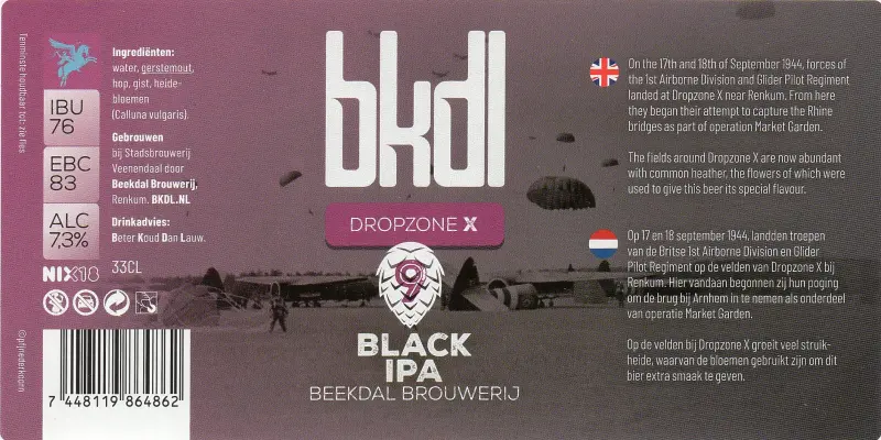 BKDL - Beekdal Brouwerij Dropzone X