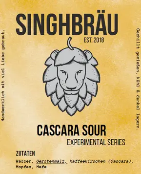 SinghBräu Cascara Sour