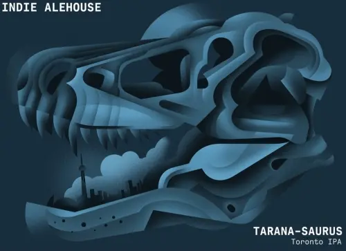 Indie Alehouse Brewing Co. Tarana-Saurus Toronto IPA