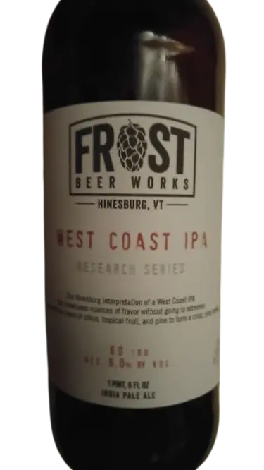 Frost Beer Works West Coast Style IPA