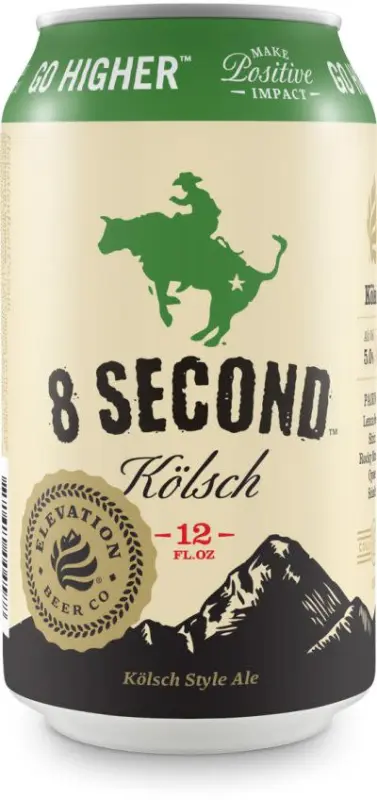 Elevation Beer Company 8 Second Kölsch