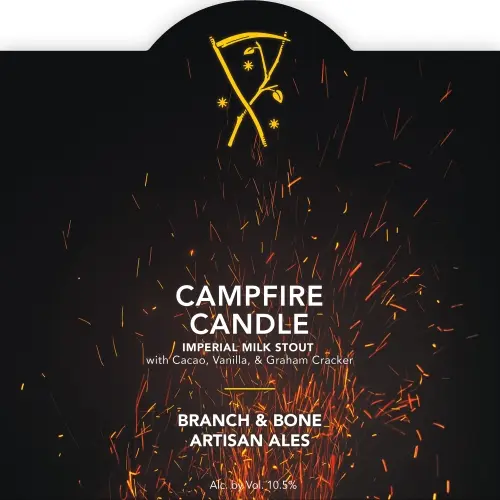 Branch & Bone Artisan Ales Campfire Candle