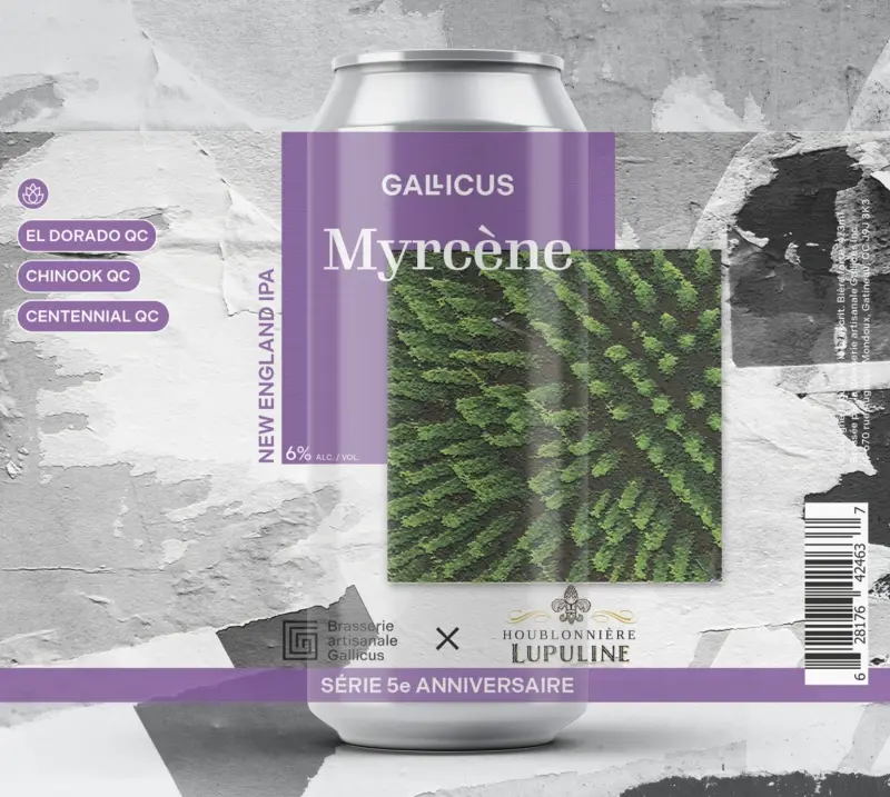 Brasserie Artisanale Gallicus Myrcène