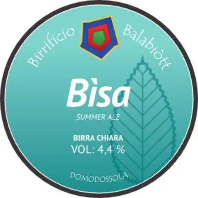 Birrificio Balabiòtt - Birra Domodossola Bìsa (-2020)