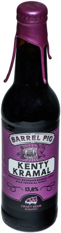 HopTop Brewery Barrel Pig - Kenty Kramal