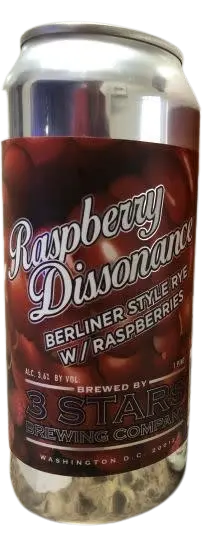 3 Stars Brewing Company Cognitive Dissonance (Raspberry)