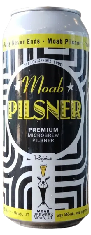 Moab Brewery Pilsner