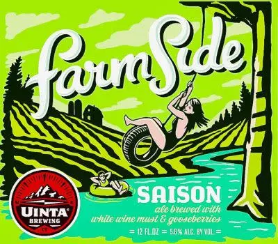 Uinta Brewing Company FarmSide Saison